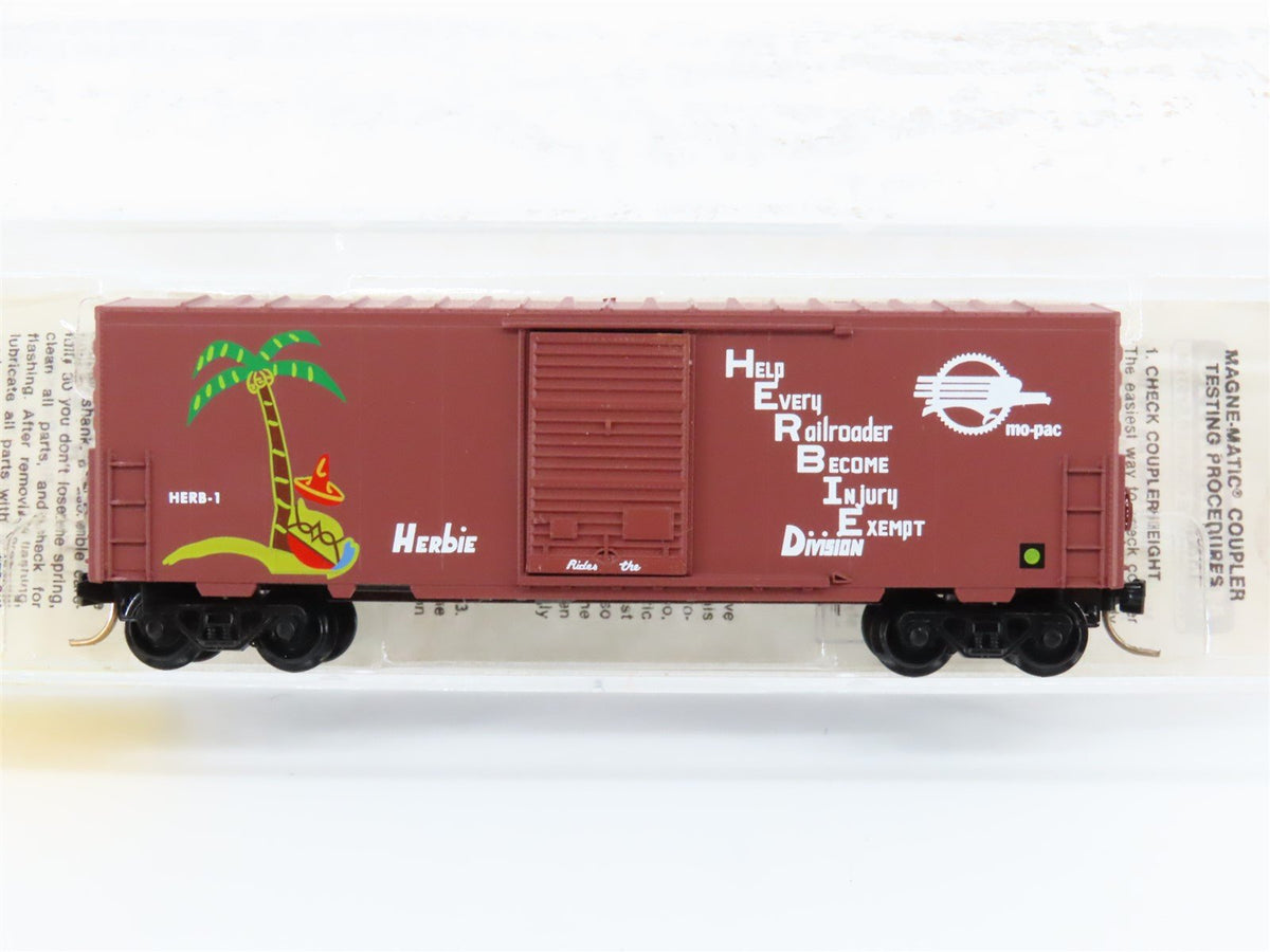 N Scale Micro-Trains MTL 24220 HERB Missouri Pacific Herbie 40&#39; Box Car #1