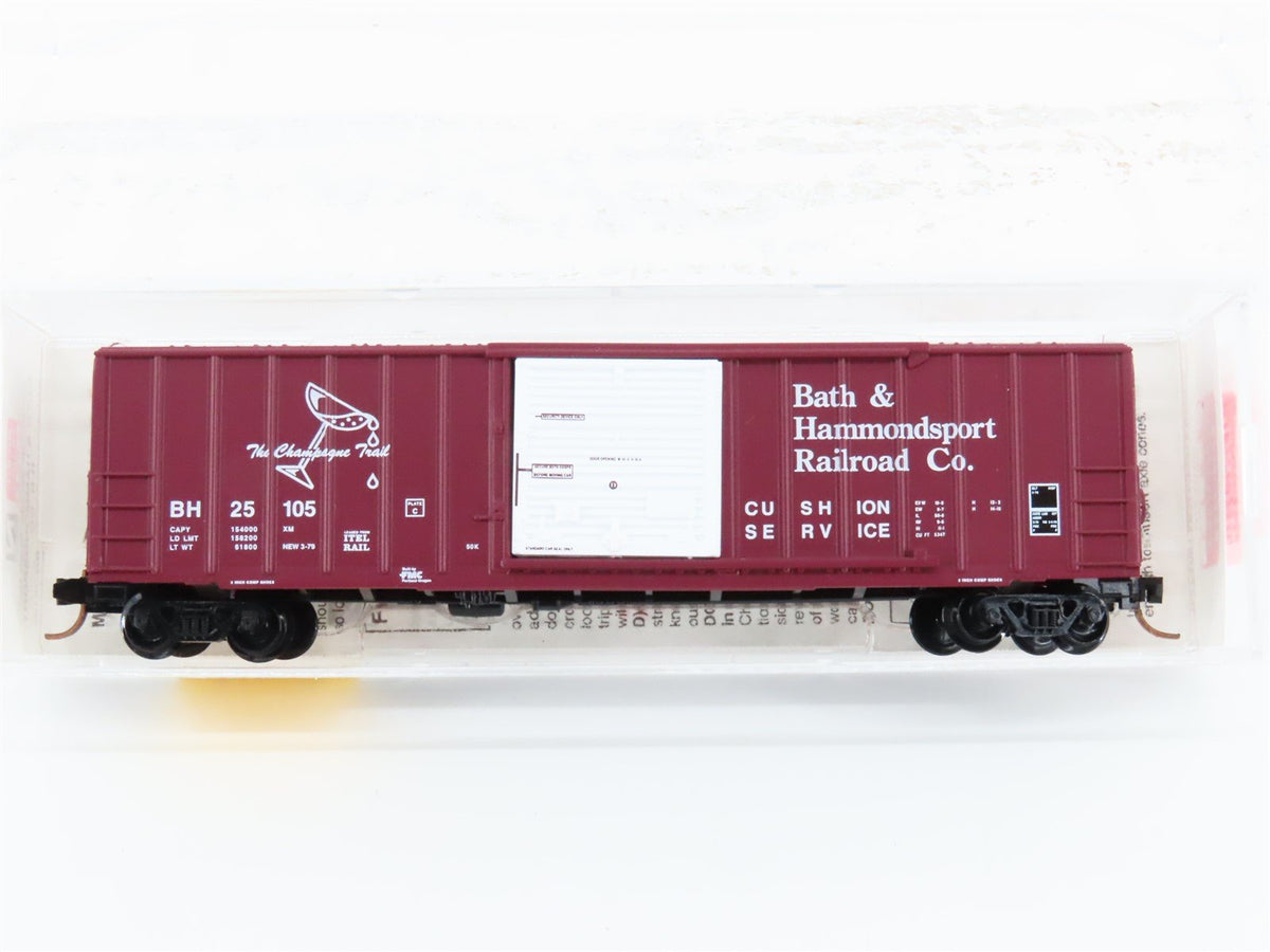 N Scale Micro-Trains MTL 25380 BH &quot;The Champagne Trail&quot; 50&#39; Box Car #25105