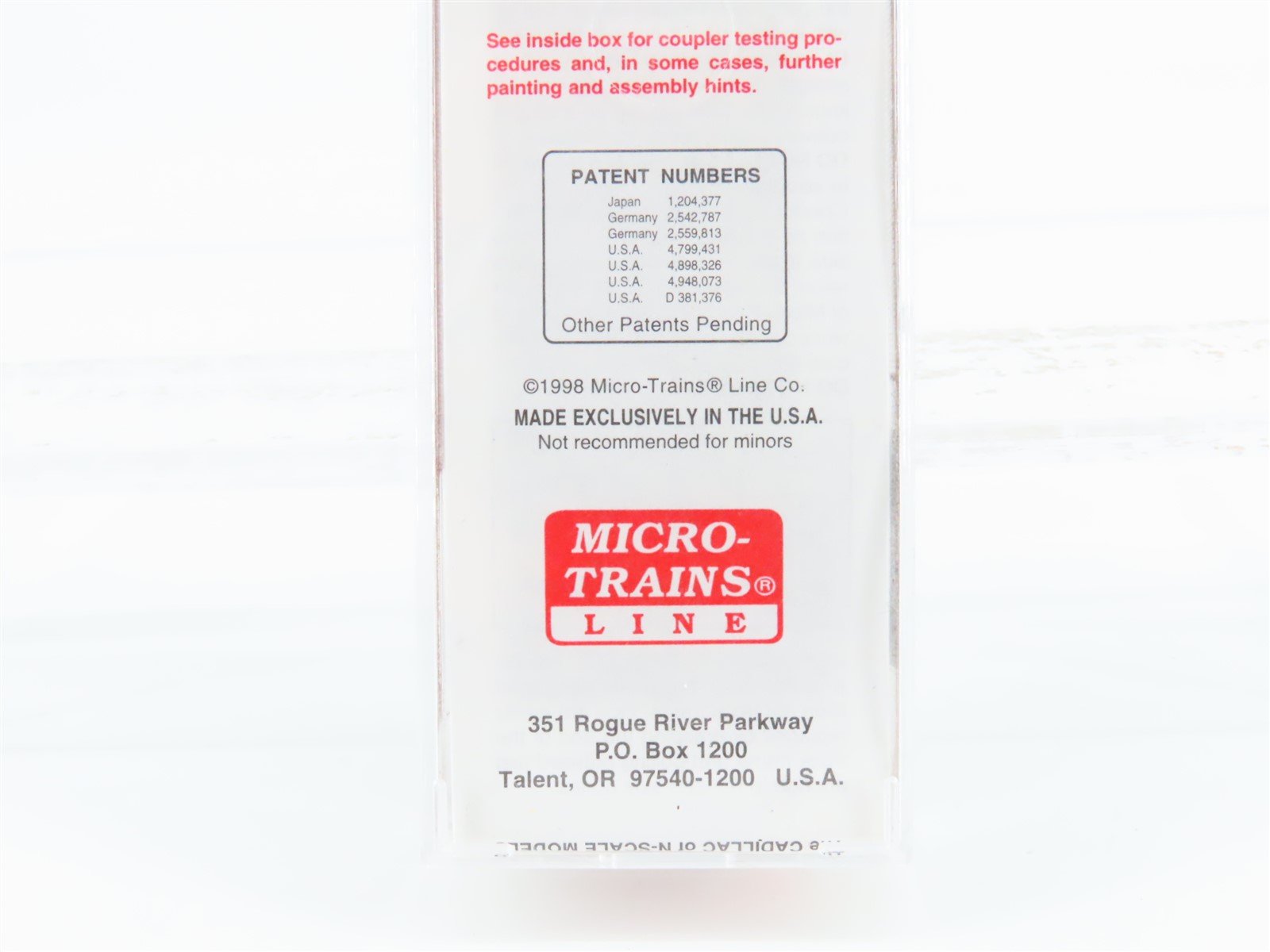 N Scale Micro-Trains MTL 25380 BH 