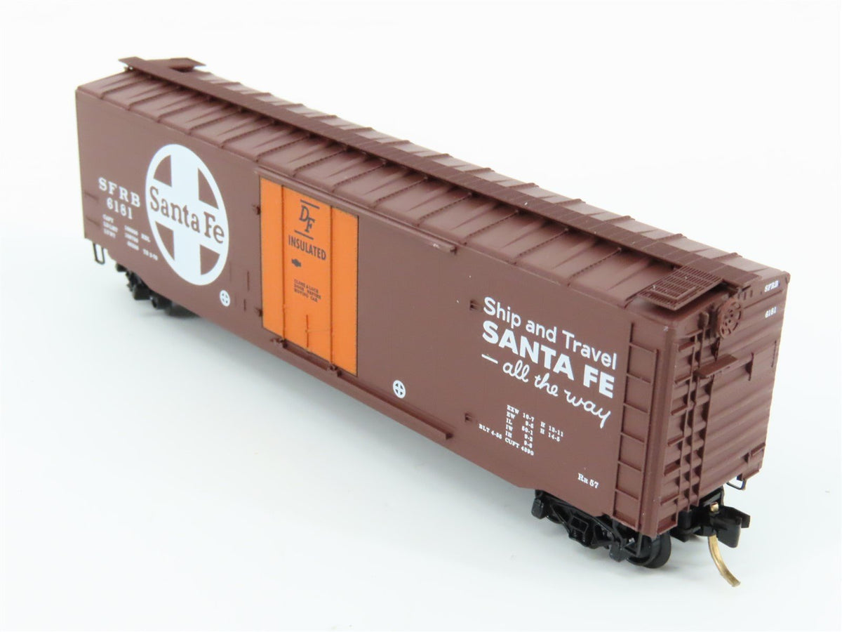 N Scale Micro-Trains MTL 32050/4 SFRB Santa Fe Railroad 50&#39; Box Car #6181