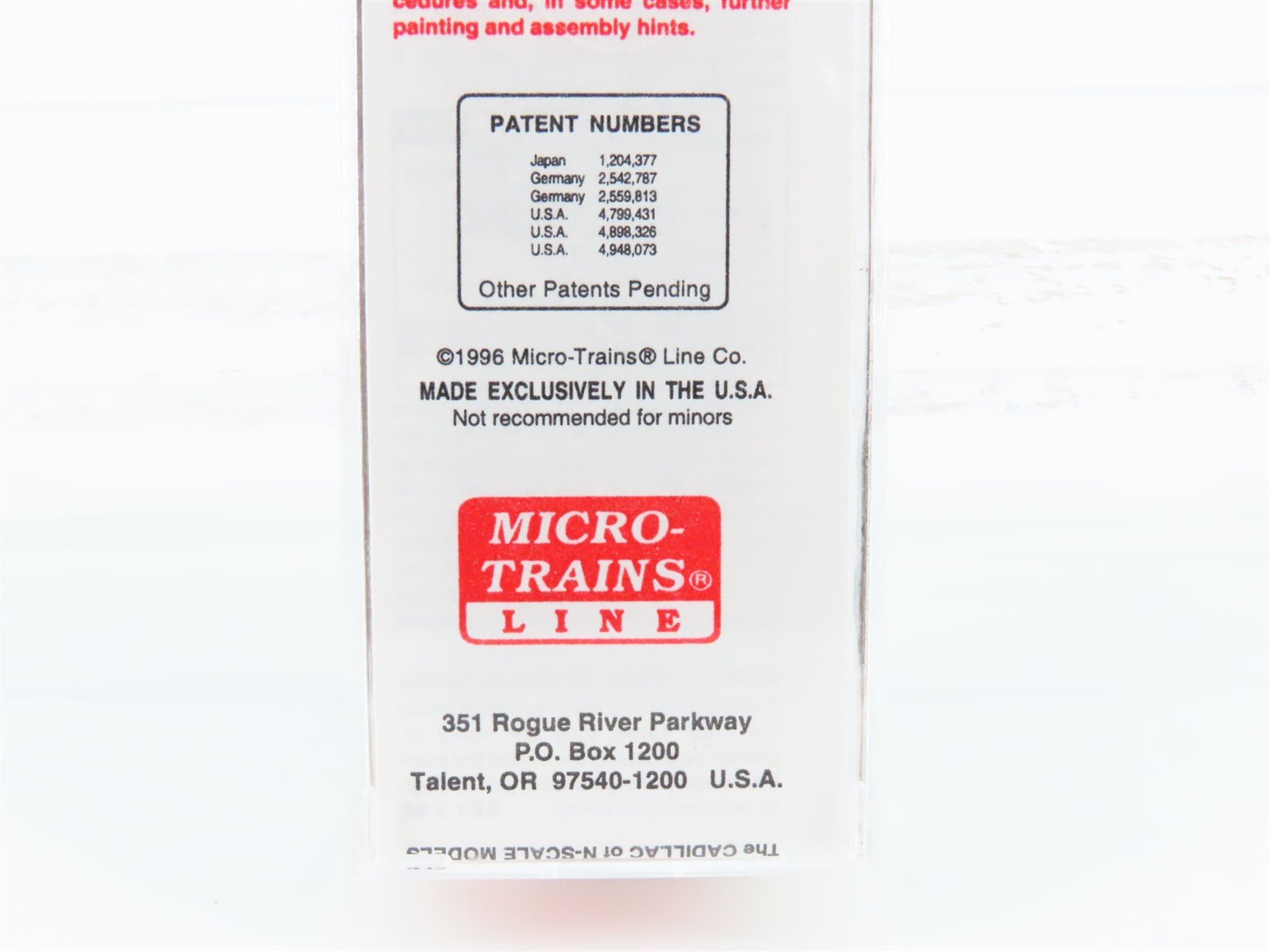 N Scale Micro-Trains MTL 32050/2 SFRB Santa Fe Railroad 50' Box Car #6160