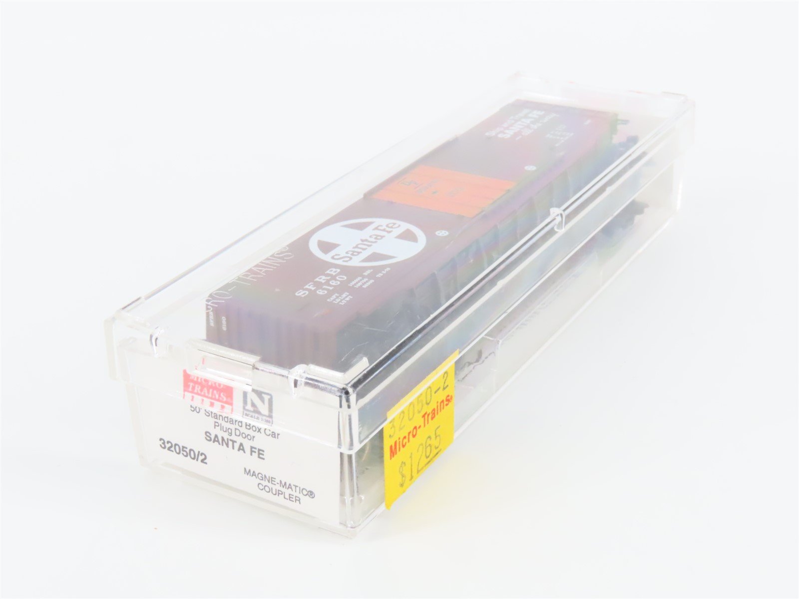 N Scale Micro-Trains MTL 32050/2 SFRB Santa Fe Railroad 50' Box Car #6160