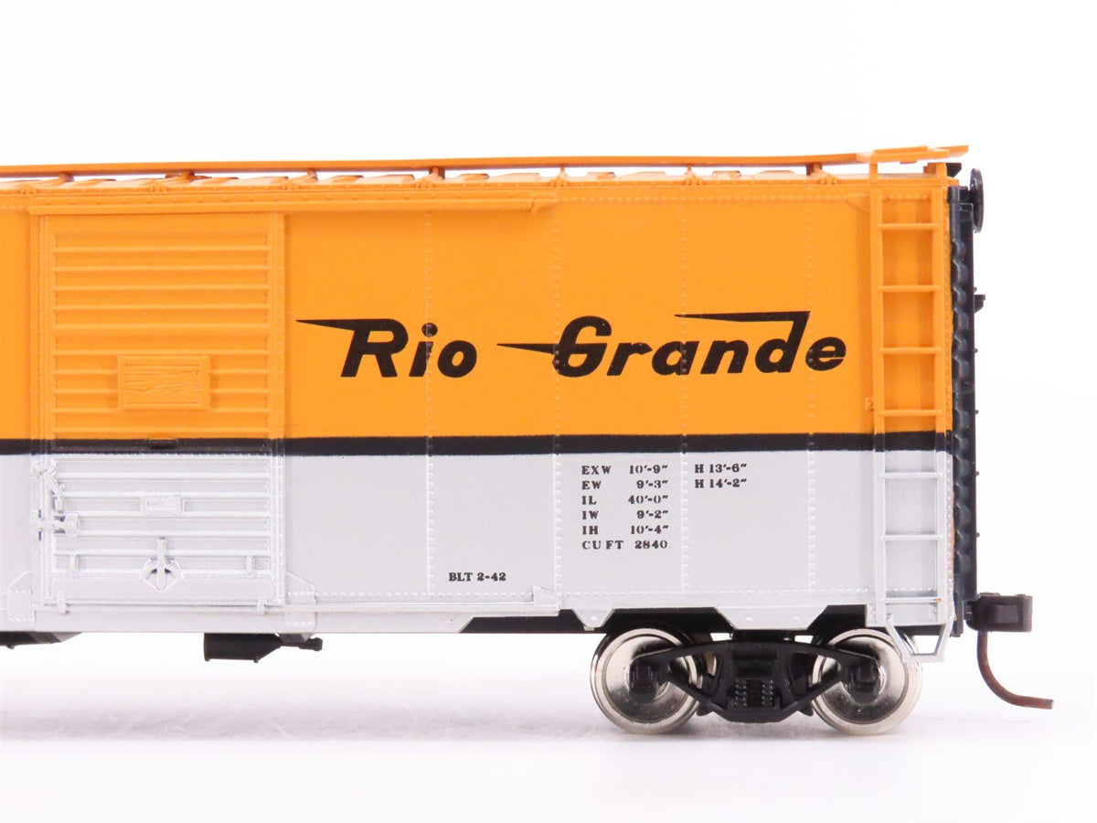 HO Scale Accurail Accuready #80042 D&amp;RGW Rio Grande AAR 40&#39; Steel Box Car #69630