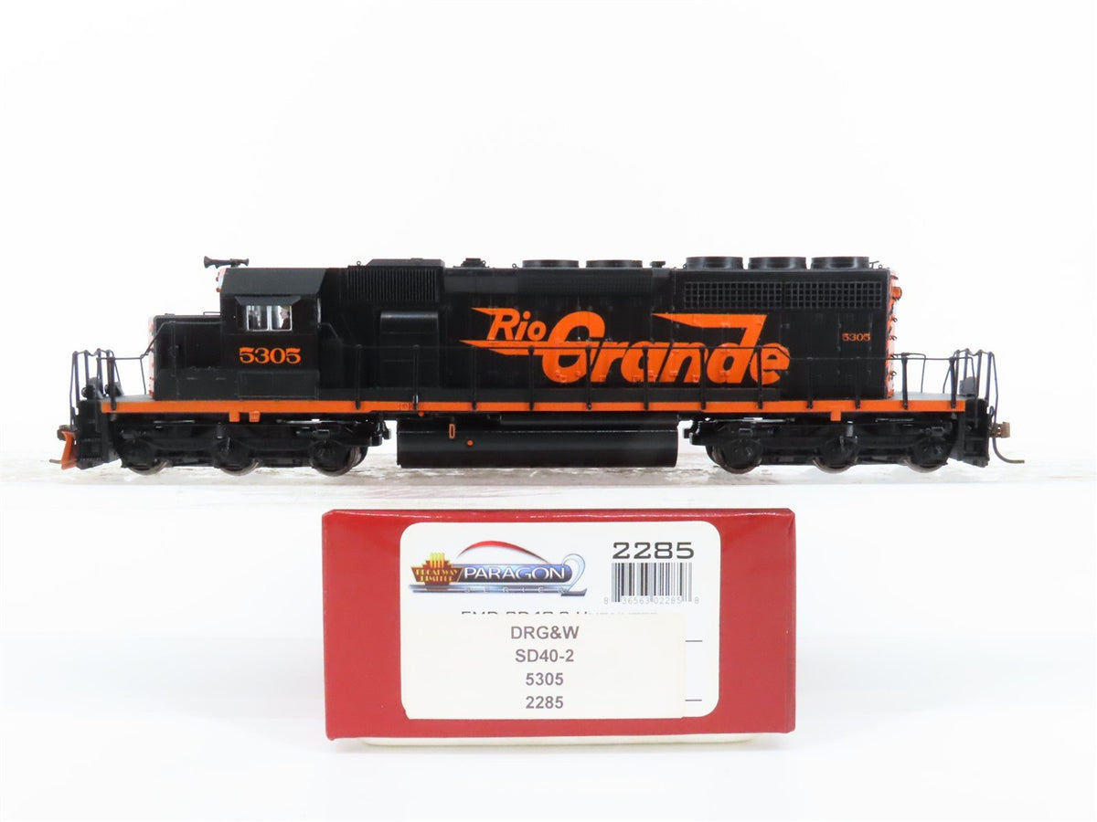 HO Broadway Limited BLI 2285 D&amp;RGW Rio Grande SD40-2 Diesel #5305 w/ DCC Custom