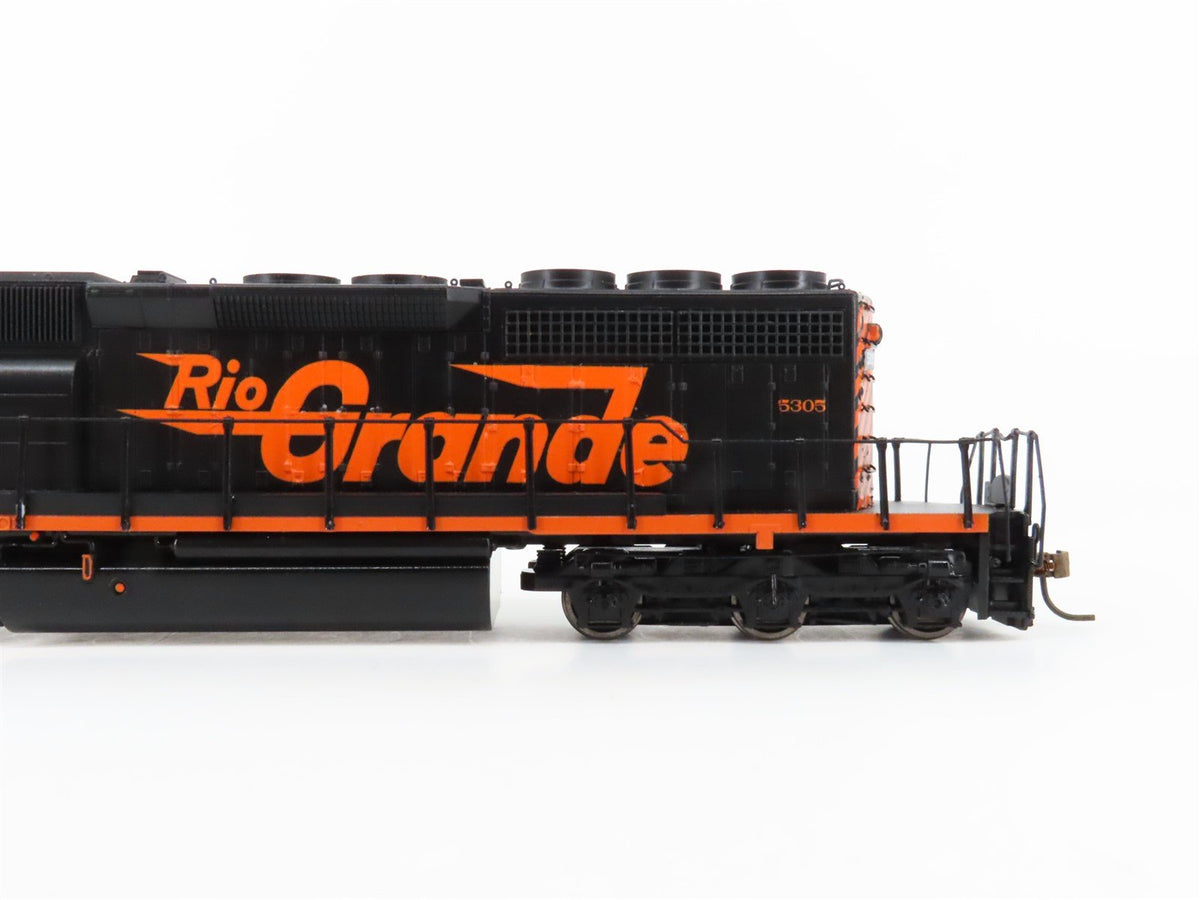 HO Broadway Limited BLI 2285 D&amp;RGW Rio Grande SD40-2 Diesel #5305 w/ DCC Custom