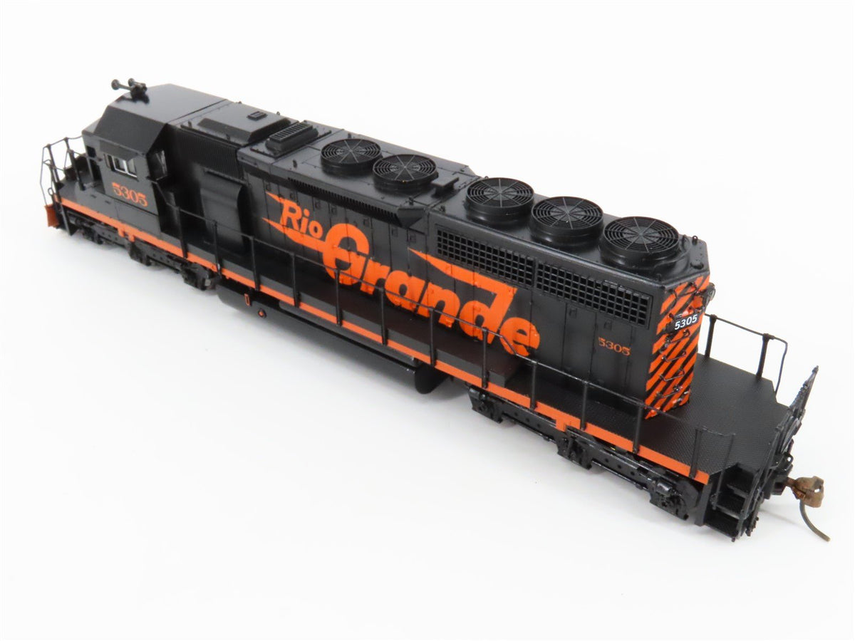 HO Broadway Limited BLI 2285 D&amp;RGW Rio Grande SD40-2 Diesel #5305 w/ DCC Custom