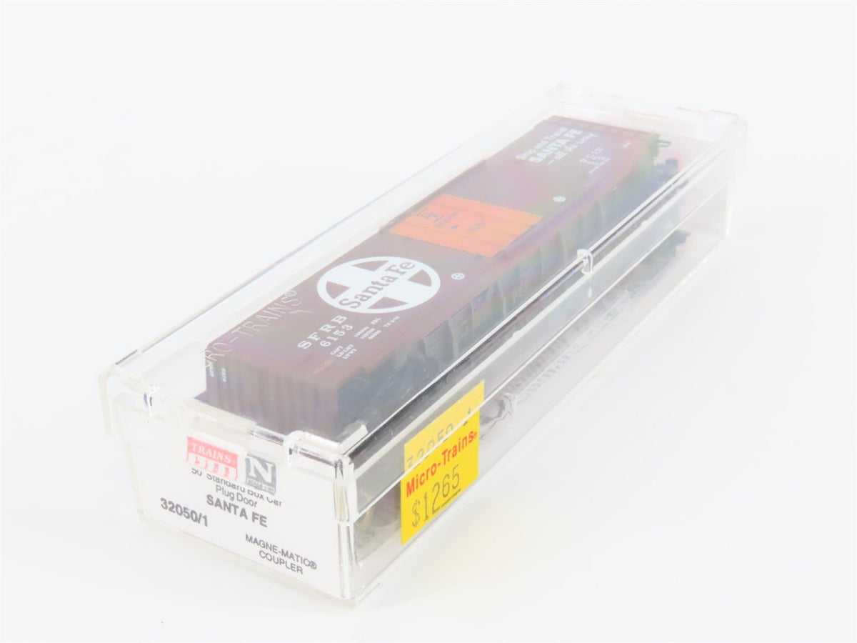 N Scale Micro-Trains MTL 32050/1 SFRB Santa Fe Railroad 50&#39; Box Car #6153