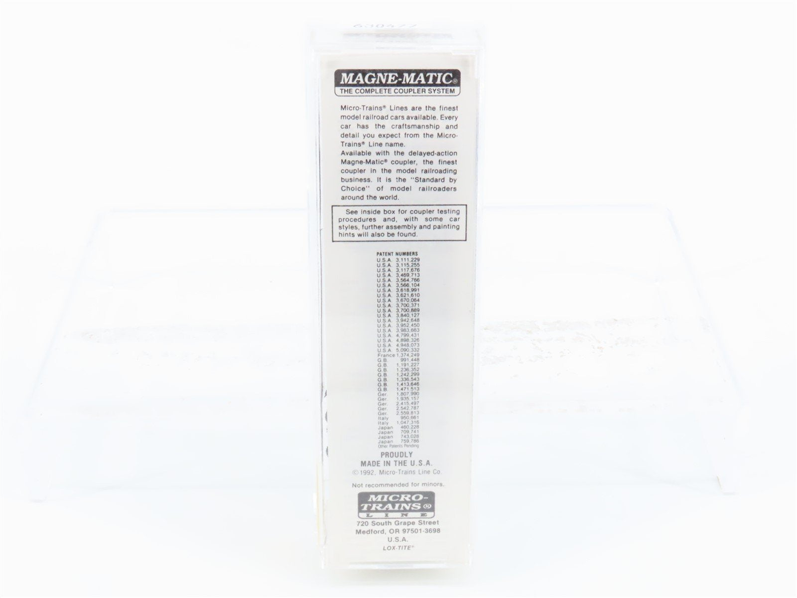 N Scale Micro-Trains MTL 24110 OP&E Oregon Pacific & Eastern 40' Box Car #1032