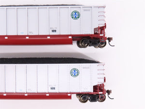 HO Scale Athearn ATH97479 BNSF Railway BethGon Coalporters 5-Car Set w/ Load