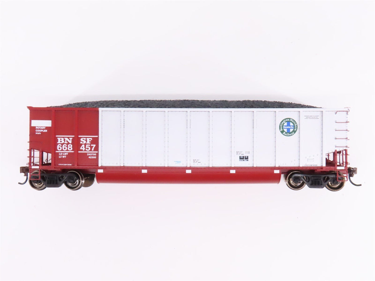 HO Scale Athearn ATH97479 BNSF Railway BethGon Coalporters 5-Car Set w/ Load