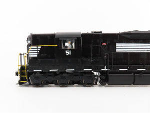 HO Scale Broadway Limited BLI 2419 NS Railway SD9 Diesel Loco #51 wDCC Custom