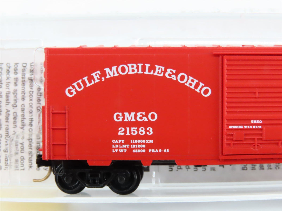 N Scale Micro-Trains MTL 24240 GM&amp;O Gulf Mobile &amp; Ohio 40&#39; Box Car #21583