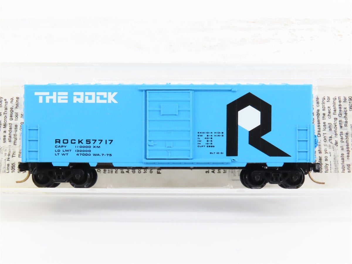 N Scale Kadee Micro-Trains MTL 24010 ROCK 40&#39; Single Door Box Car #57717