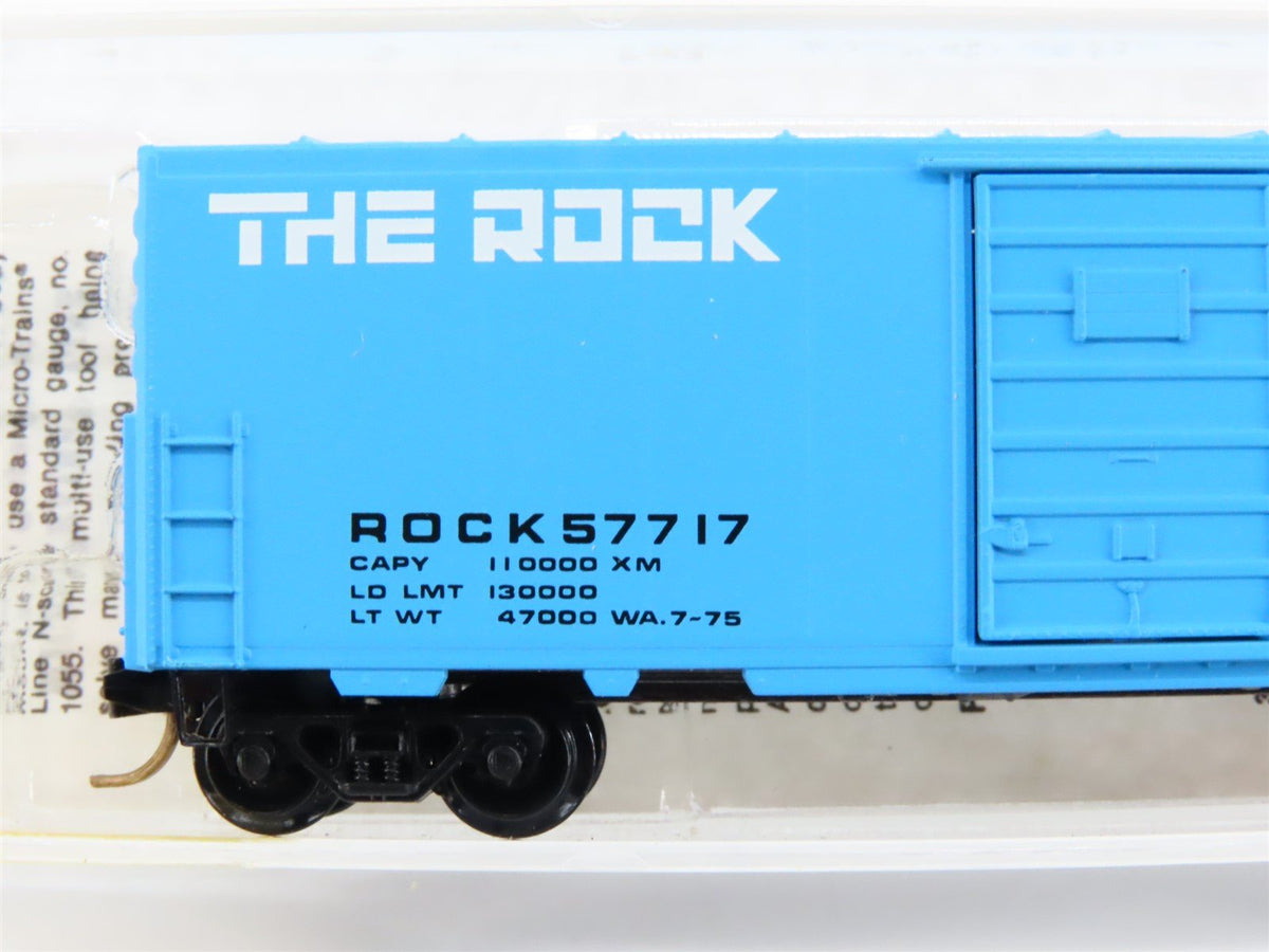 N Scale Kadee Micro-Trains MTL 24010 ROCK 40&#39; Single Door Box Car #57717