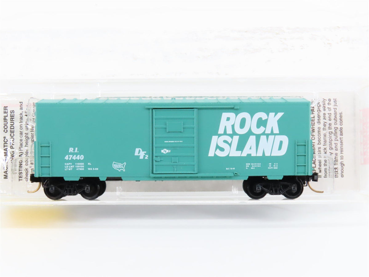 N Scale Micro-Trains MTL 24270 RI Rock Island 40&#39; Single Door Box Car #47440