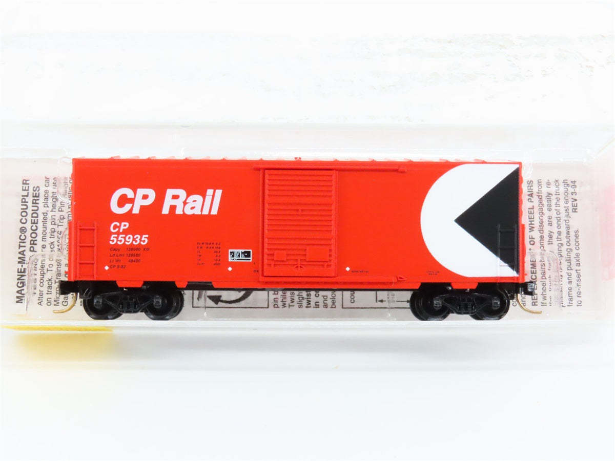 N Micro-Trains MTL 24260 CP Rail Canadian Pacific Railroad 40&#39; Box Car #55935