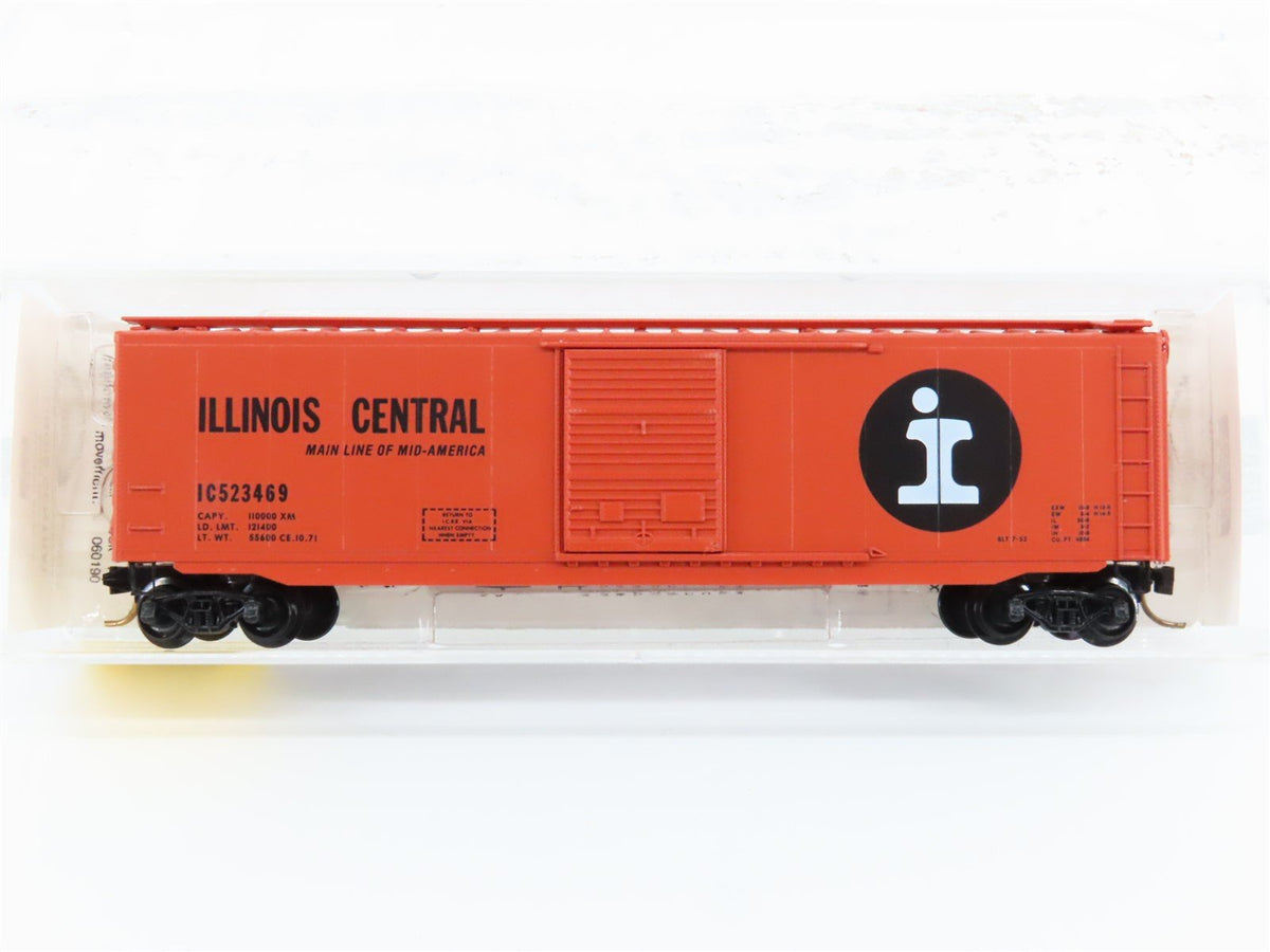 N Scale Micro-Trains MTL 31030 IC Illinois Central Railroad 50&#39; Box Car #523469