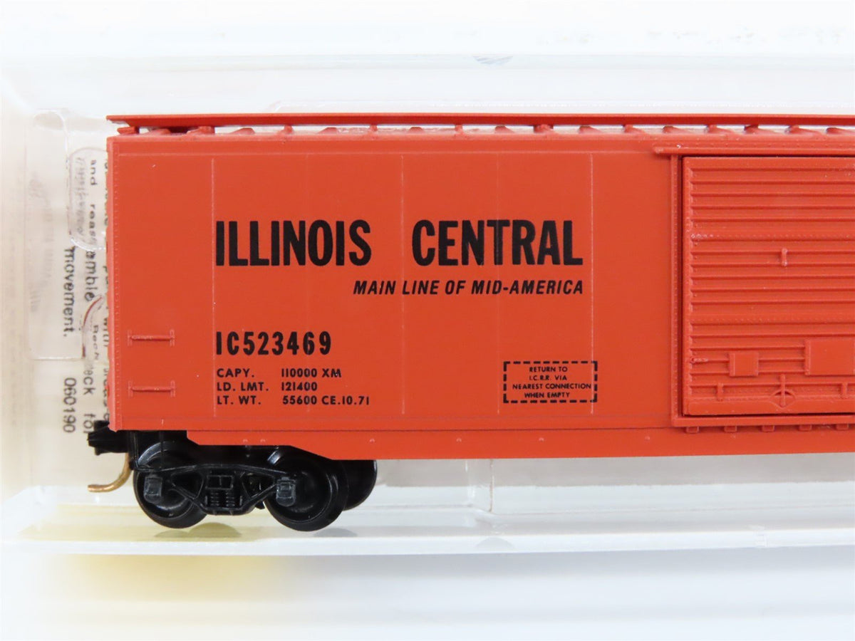 N Scale Micro-Trains MTL 31030 IC Illinois Central Railroad 50&#39; Box Car #523469