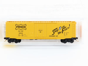 N Scale Micro-Trains MTL 32060 SL-SF Frisco Railroad 50' Plug Door Box Car #6244