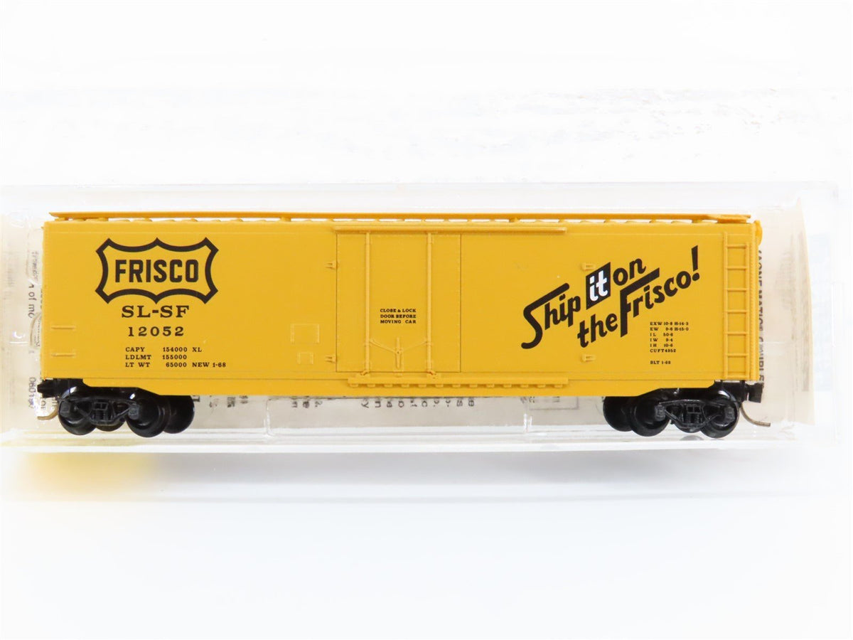 N Scale Micro-Trains MTL 32060 SL-SF Frisco 50&#39; Plug Door Box Car #12052