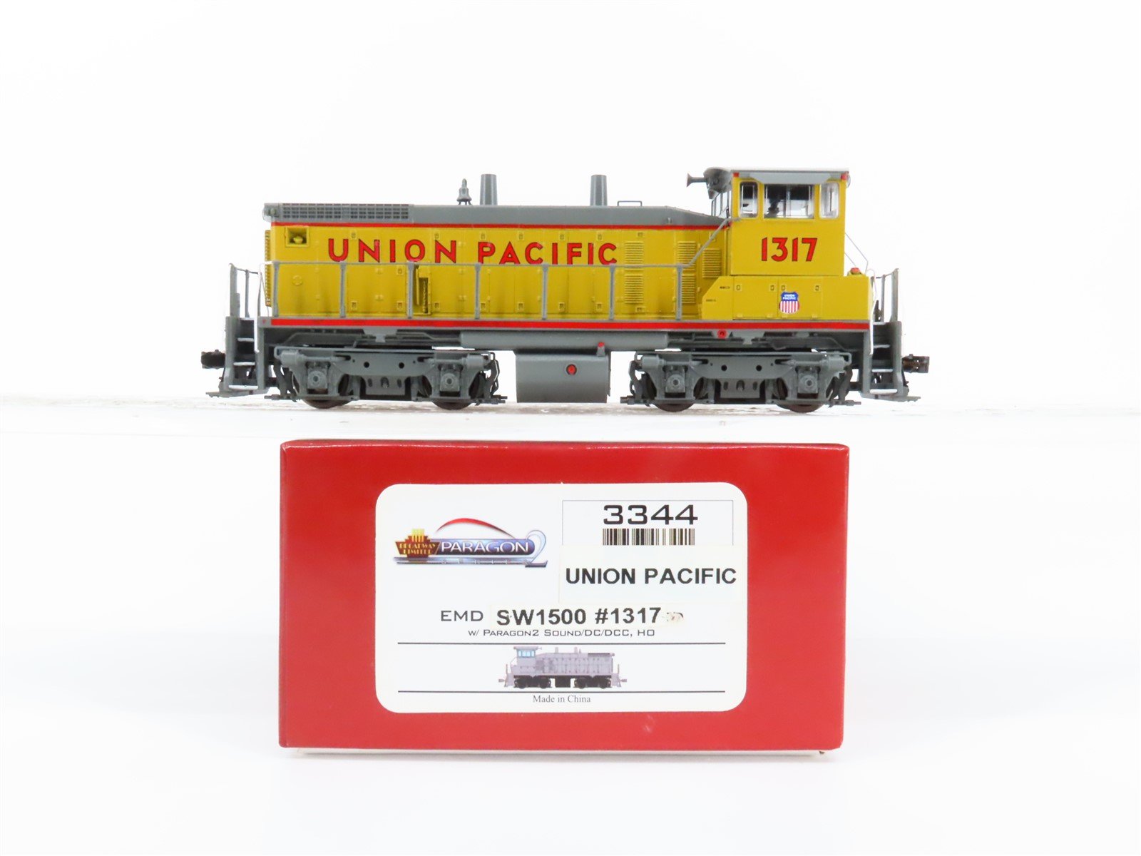 HO Broadway Limited BLI 3344 UP Railway SW1500 Diesel Loco #1317 w/ DCC Custom