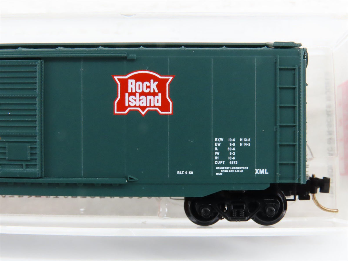 N Scale Micro-Trains MTL 31300 RI Rock Island Railroad 50&#39; Box Car #110012