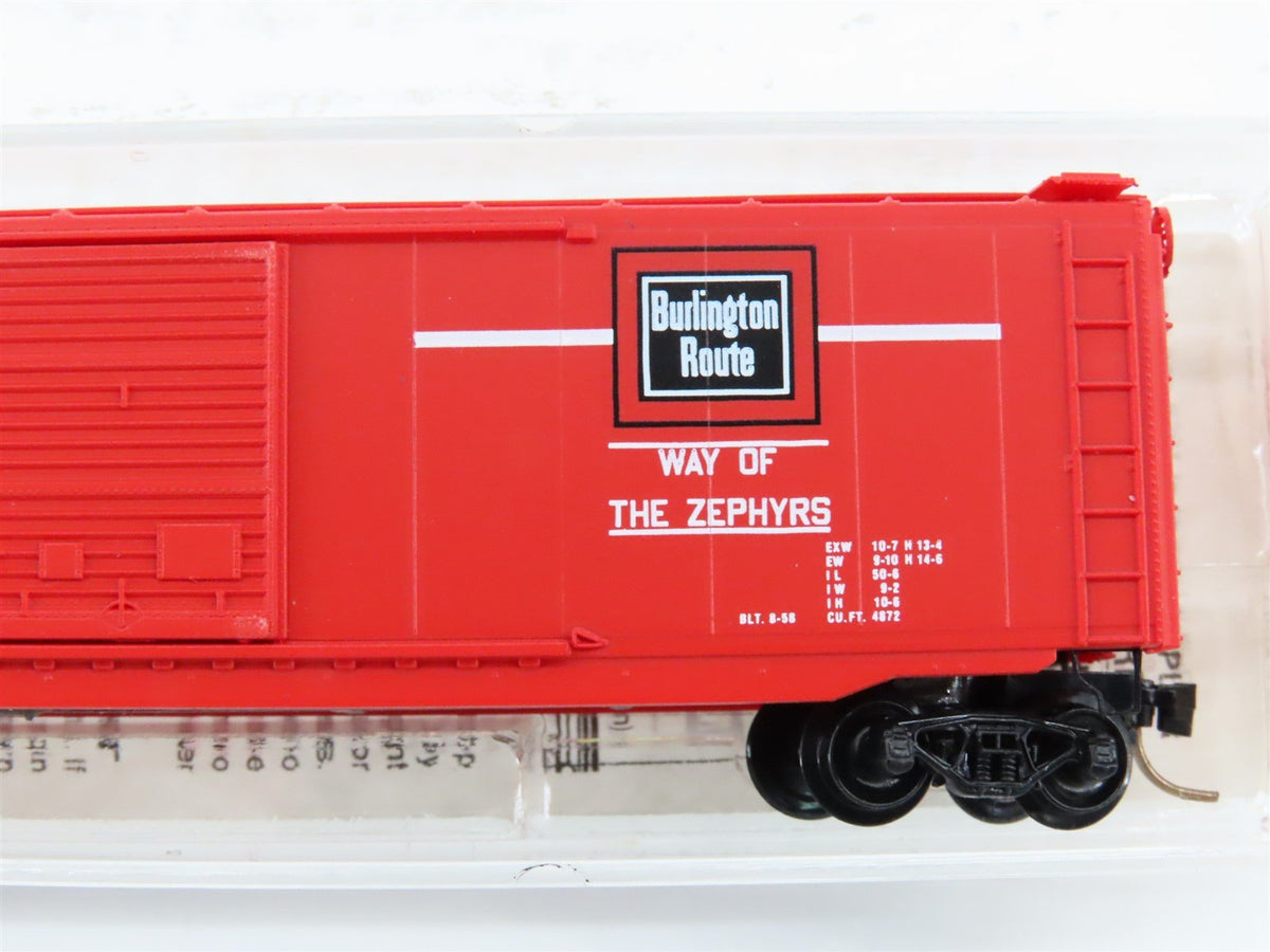 N Scale Micro-Trains MTL 31260 C&amp;S Burlington Route 50&#39; Single Door Box Car #924