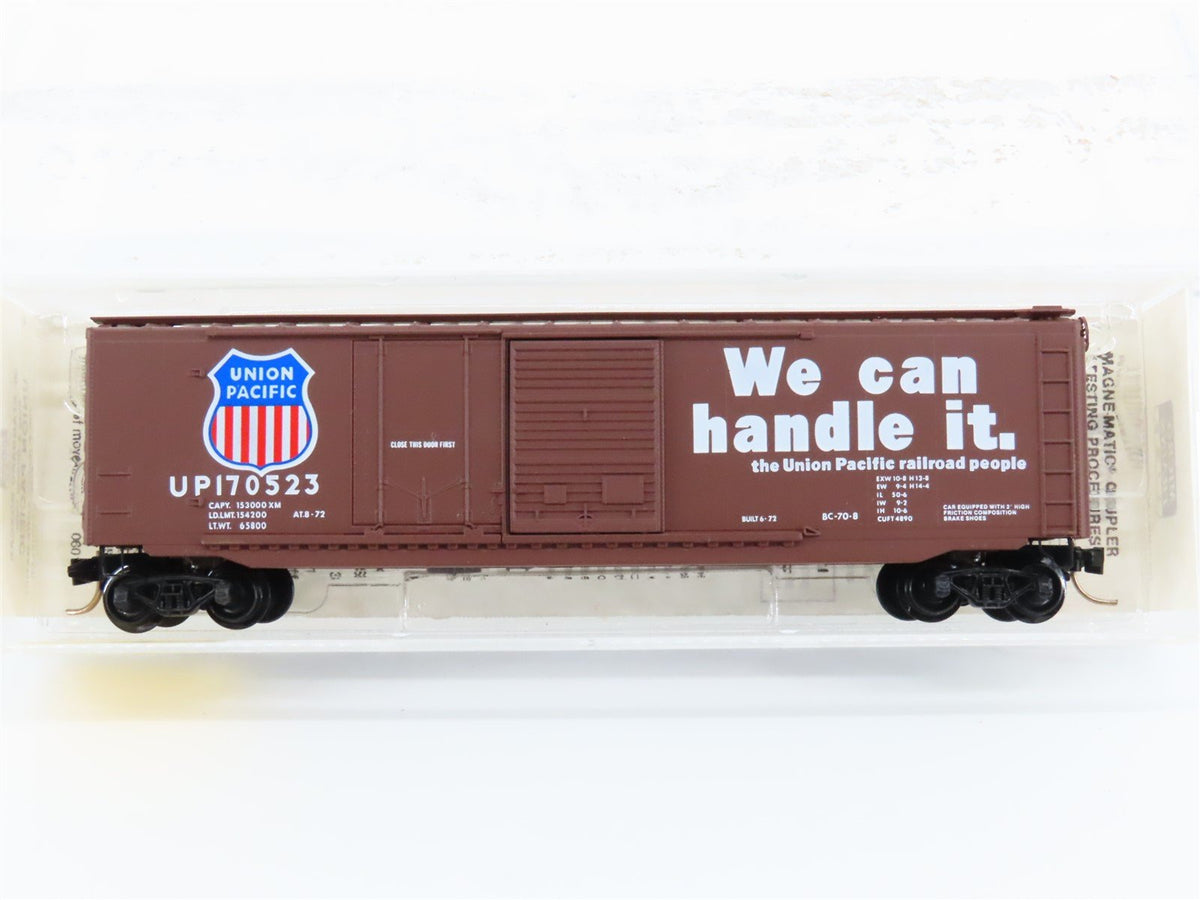 N Scale Micro-Trains MTL 33050 UP Union Pacific Railroad 50&#39; Box Car #170523