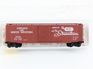 N Scale Micro-Trains MTL 31110 CNW Streamliners 50' Single Door Box Car #51656