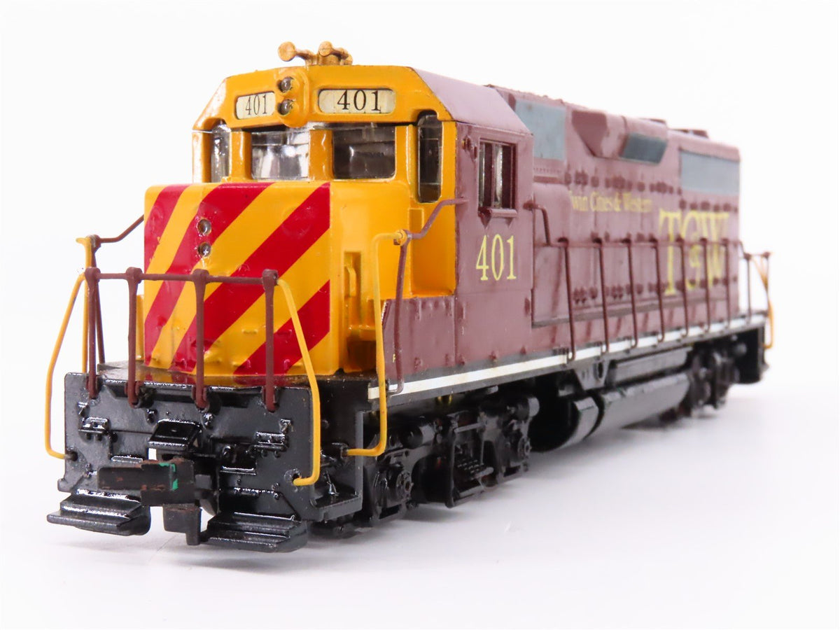 HO Scale Athearn TC&amp;W Twin Cities &amp; Western EMD GP35 Diesel #401 - Custom