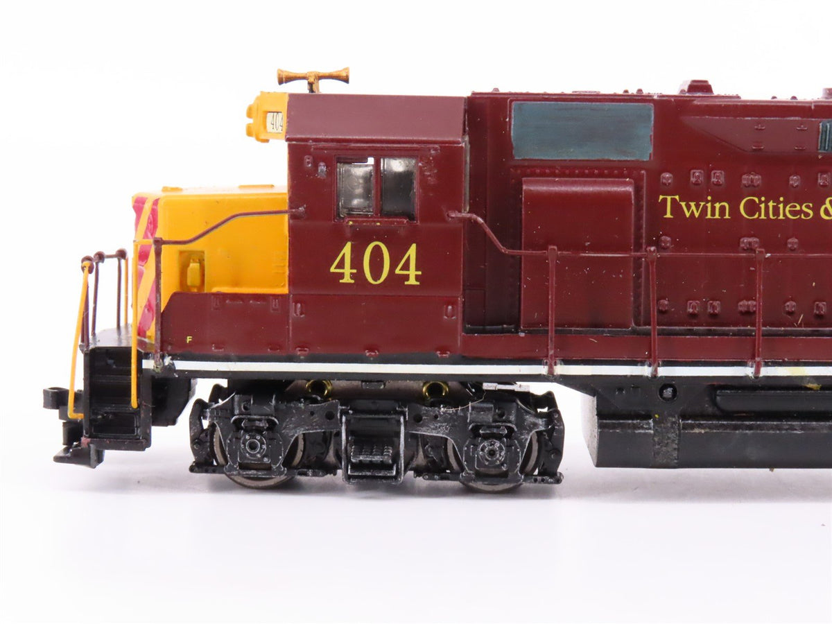 HO Scale Athearn TC&amp;W Twin Cities &amp; Western EMD GP35 Diesel #404 - Custom