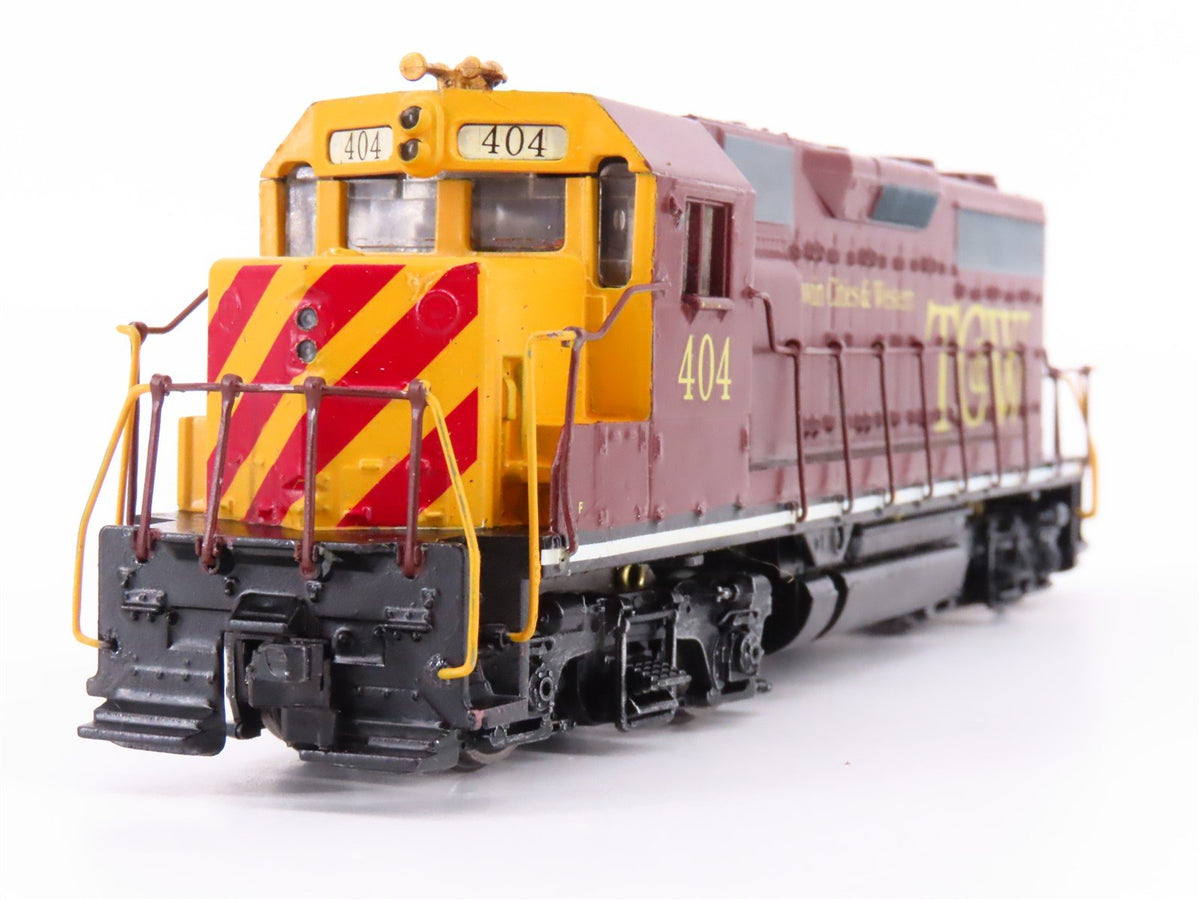 HO Scale Athearn TC&amp;W Twin Cities &amp; Western EMD GP35 Diesel #404 - Custom