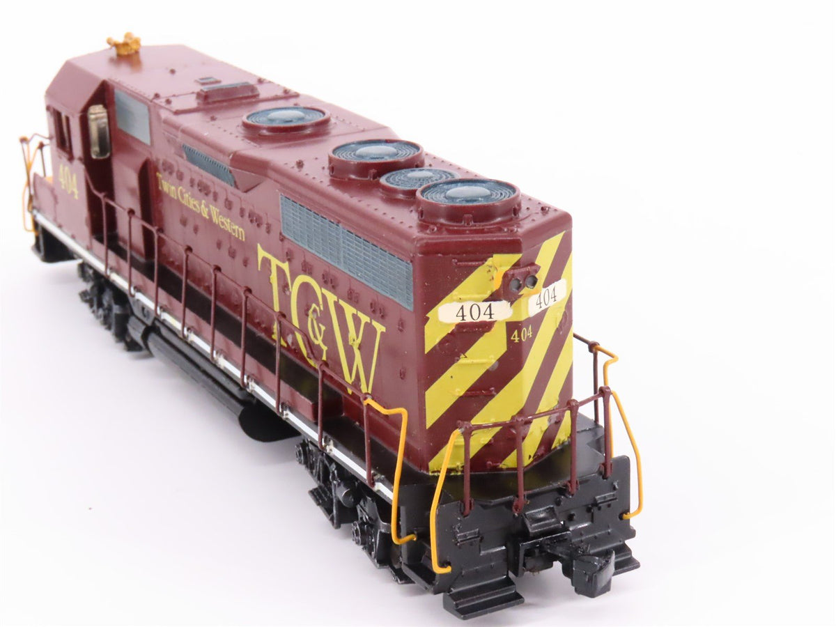 HO Scale Athearn TC&amp;W Twin Cities &amp; Western EMD GP35 Diesel #404 - Custom