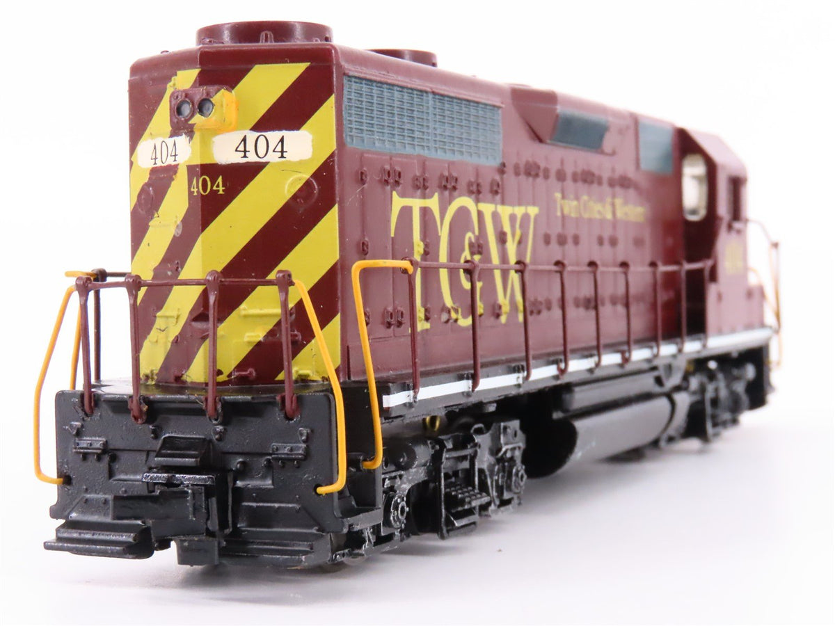 HO Scale Athearn TC&amp;W Twin Cities &amp; Western EMD GP35 Diesel #404 - Custom