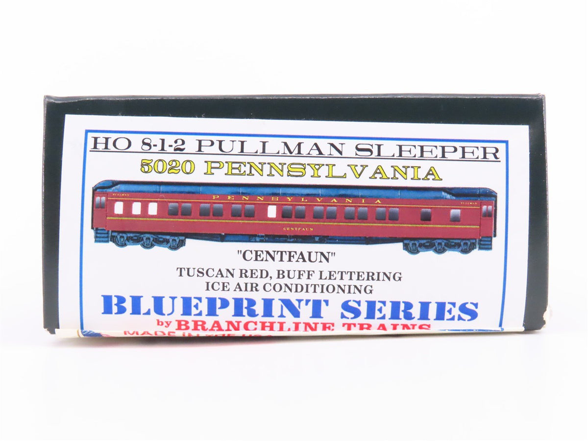 HO Scale Branchline Blueprint Kit #5020 PRR 8-1-2 Sleeper Passenger &quot;Centfaun&quot;