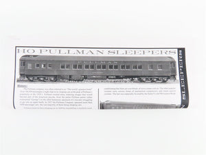 HO Branchline Blueprint Kit #5432 PRR 14 Section Sleeper Passenger 