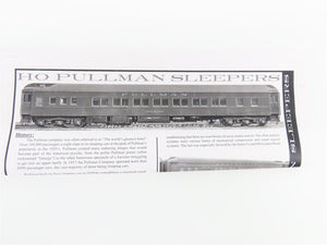 HO Branchline Blueprint Kit 5431 PRR 14 Section Sleeper Passenger New Nicolette