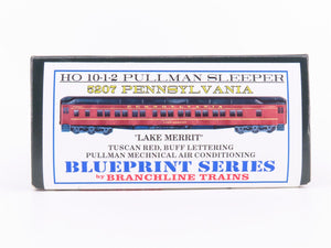 HO Branchline Blueprint Kit #5207 PRR 10-1-2 Sleeper Passenger 