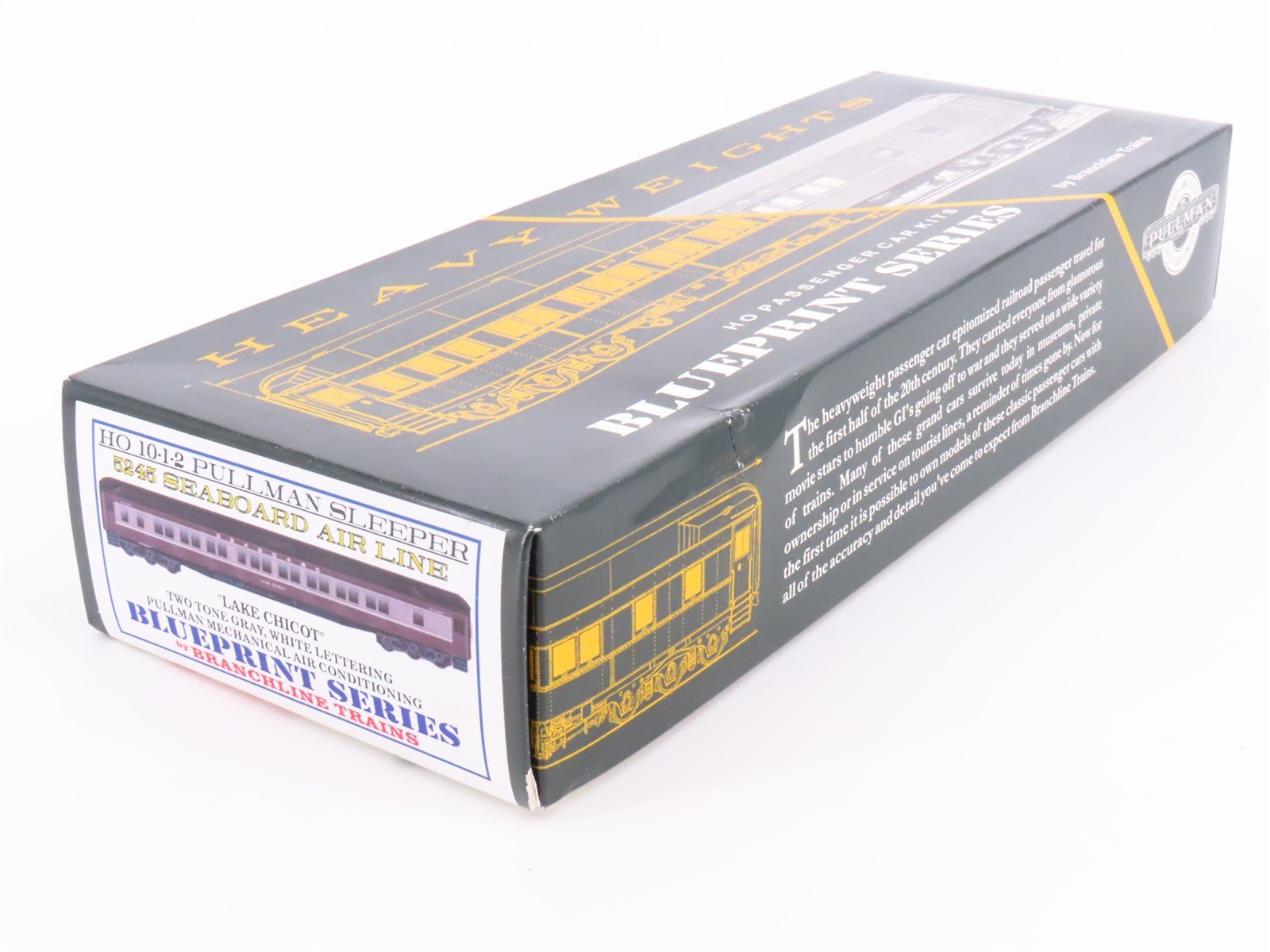 HO Branchline Blueprint Kit 5245 SAL 10-1-2 Sleeper Passenger 