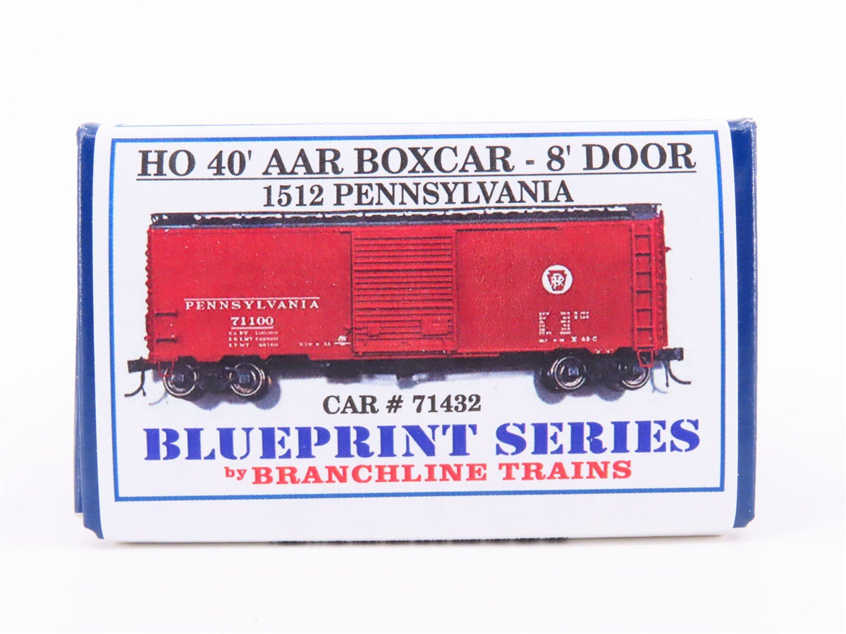 HO Scale Branchline Blueprint Series Kit 1512 PRR Pennsylvania 40&#39; Boxcar #71432