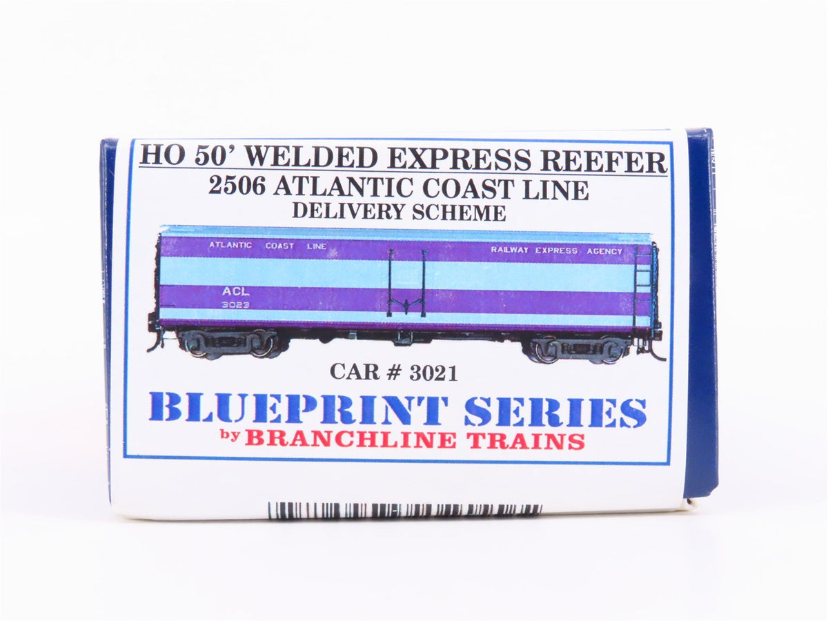 HO Scale Branchline Blueprint Series Kit #2506 ACL 50&#39; Express Reefer #3021