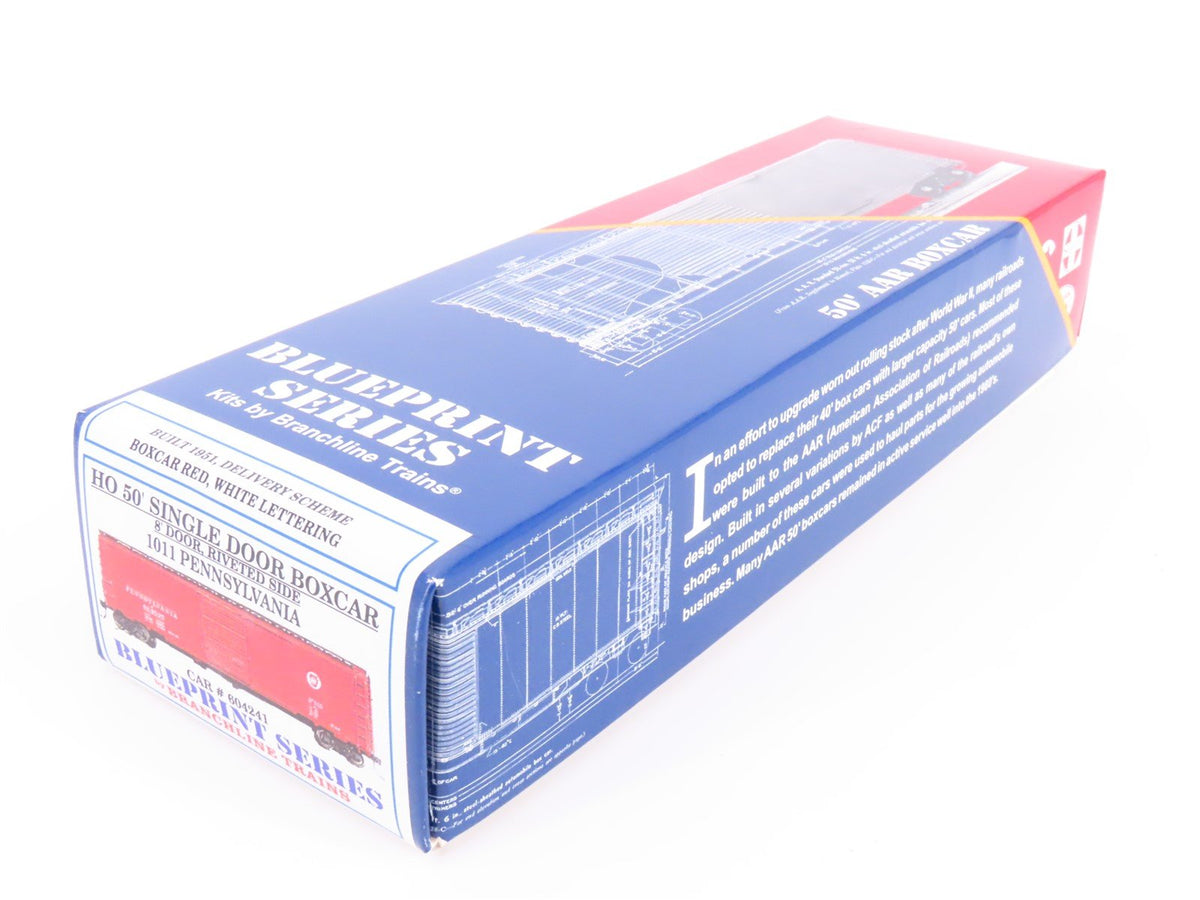 HO Branchline Blueprint Series Kit #1011 PRR Pennsylvania 50&#39; Box Car #604241