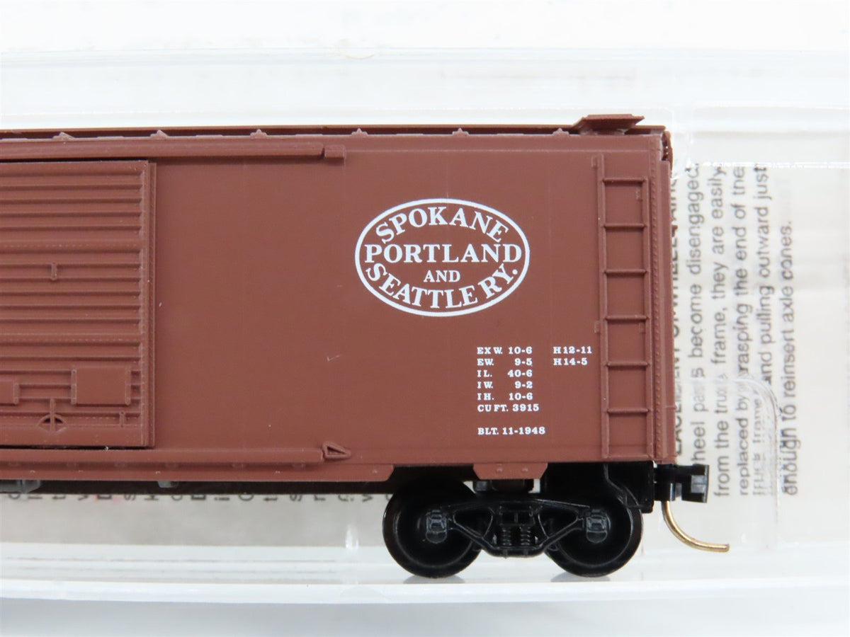 N Scale Micro-Trains MTL 20850 SP&amp;S Spokane Portland &amp; Seattle Box Car #12218