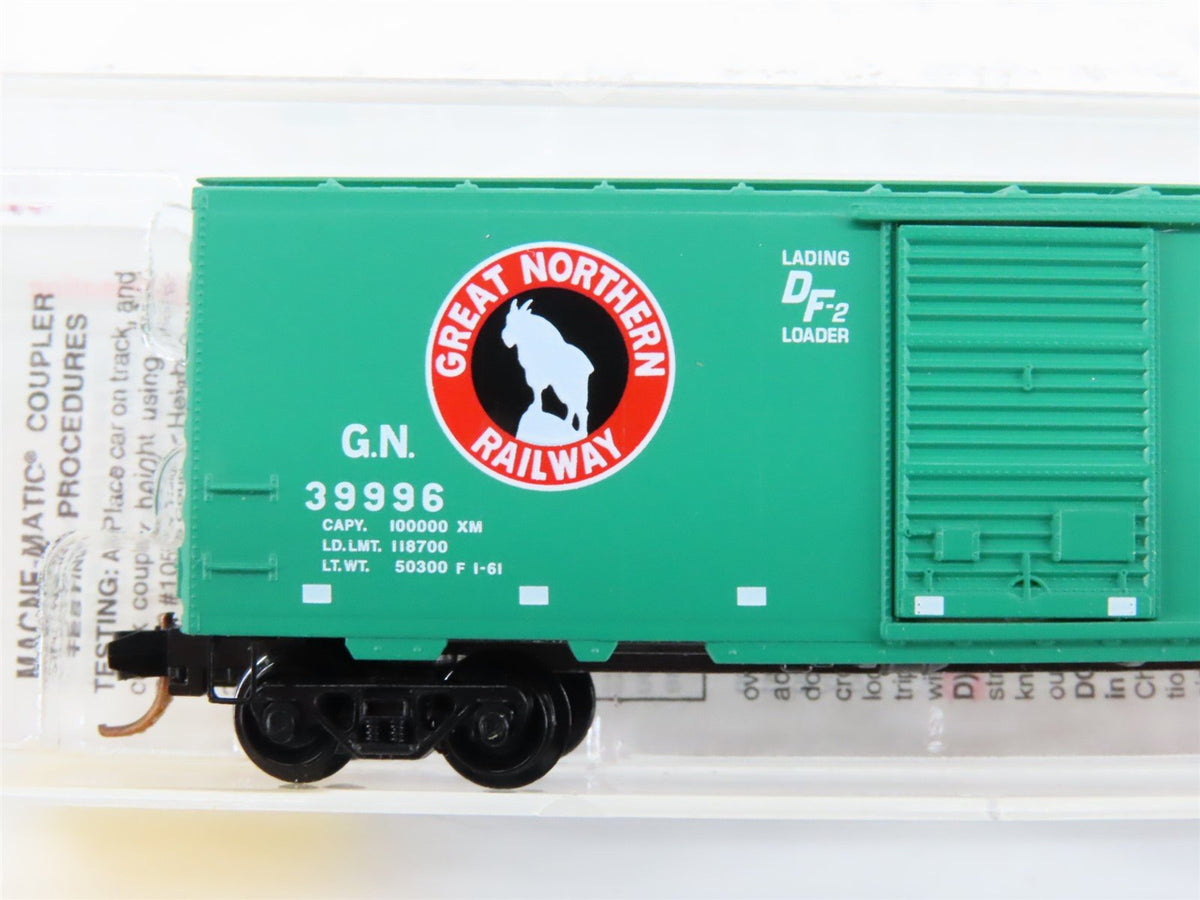 N Scale Micro-Trains MTL 20680 GN Great Northern &quot;Goat&quot; 40&#39; Box Car #39996