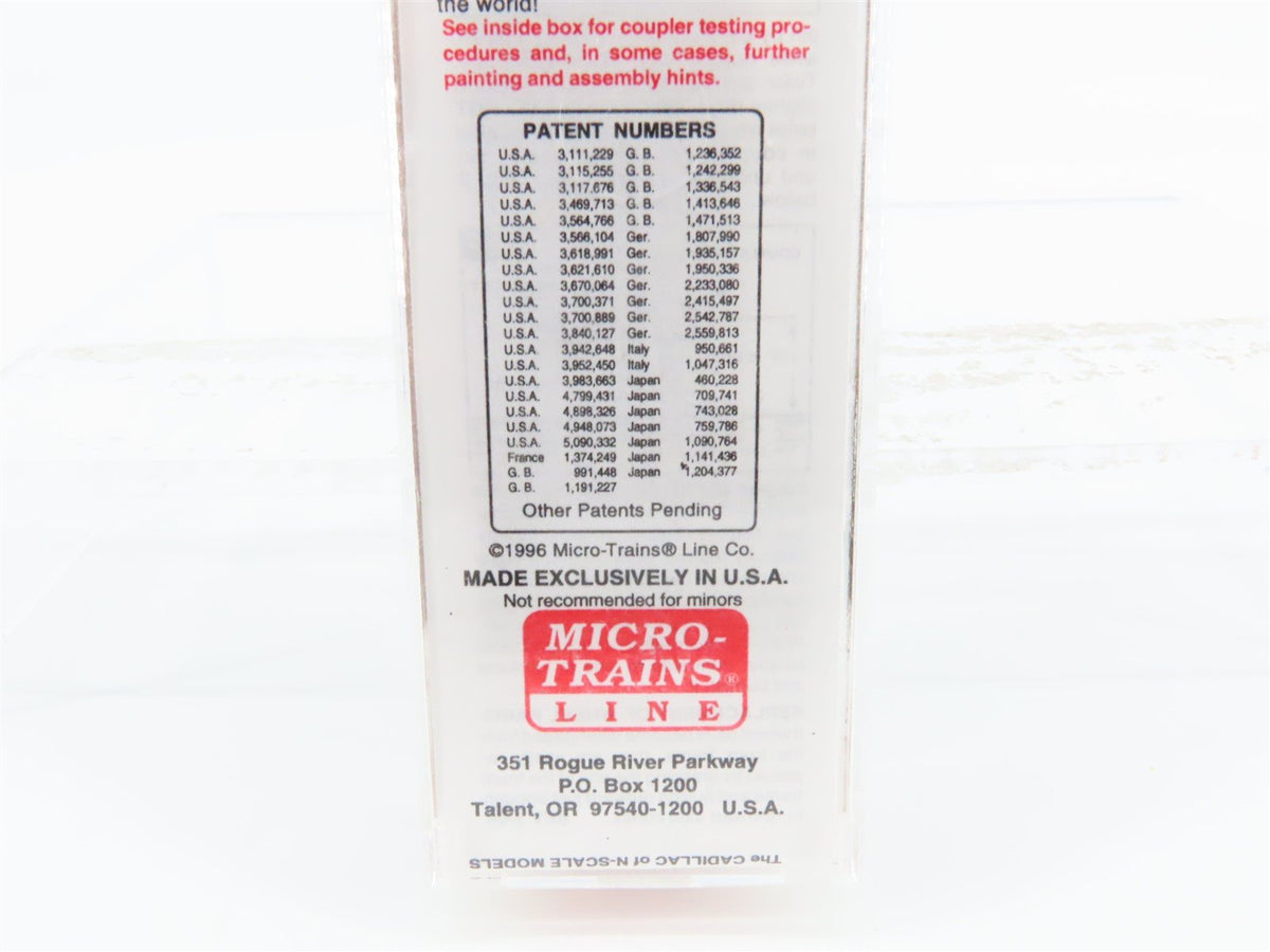 N Scale Micro-Trains MTL 20660 SAL Silver Comet 40&#39; Single Door Box Car #24863