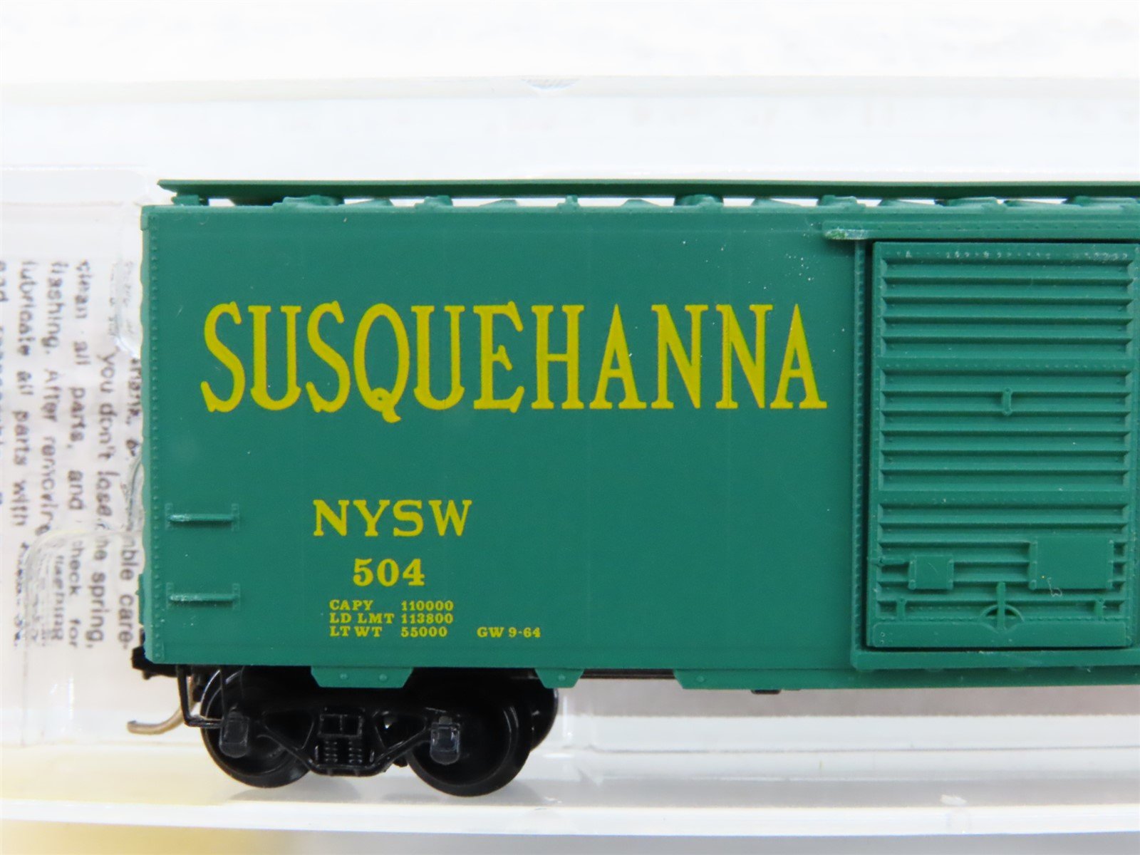 N Scale Micro-Trains MTL 20670 NYSW Susquehanna 