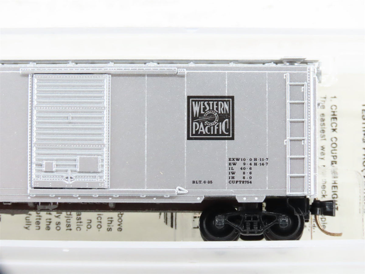 N Scale Micro-Trains MTL 20076 WP Western Pacific &quot;Bulk Sugar&quot; 40&#39; Boxcar #15293