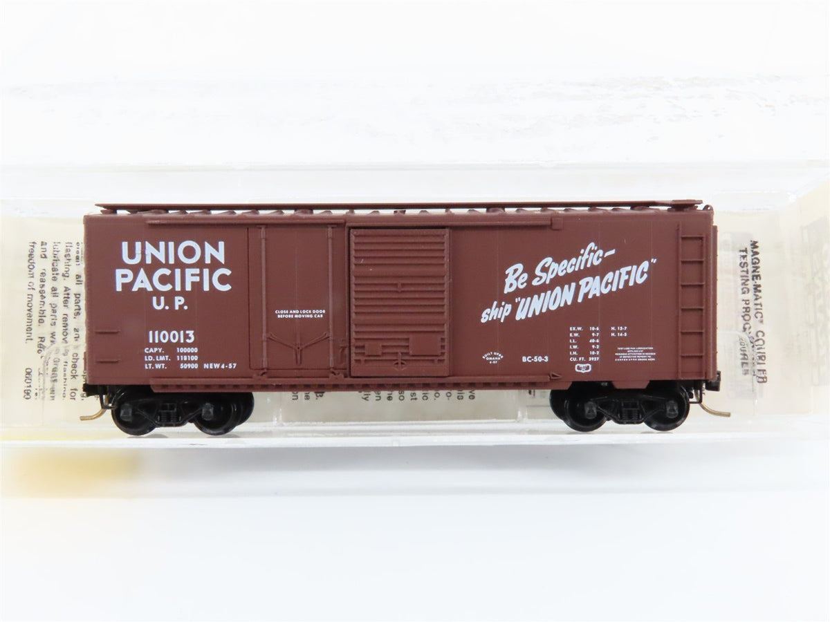 N Scale Micro-Trains MTL 22030 UP Union Pacific Railroad 40&#39; Box Car #11013