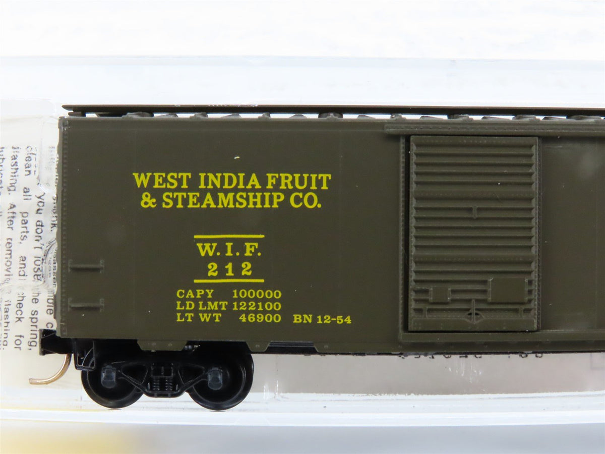 N Scale Micro-Trains MTL 20450 WIF West India Fruit 40&#39; Single Door Box Car #212