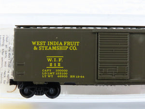 N Scale Micro-Trains MTL 20450 WIF West India Fruit 40' Single Door Box Car #212